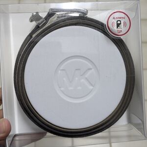 Michael Kors Women's Brown Leather Belt